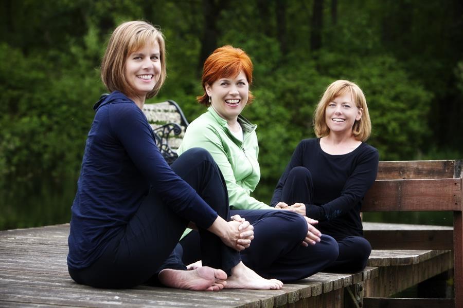 Co- Founders  Three Trees Yoga: Suzy, Jeni, Karen